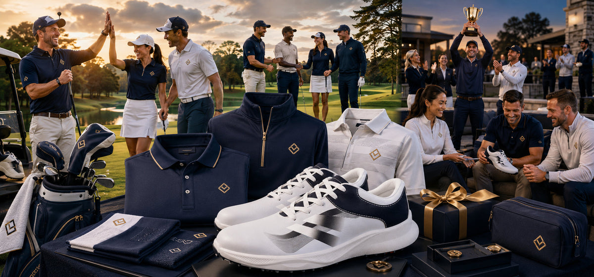 Corporate Custom Apparel: Why Golf Events, Annual Meetings, and Employee Gifts Choose Custom Shoes & Apparel