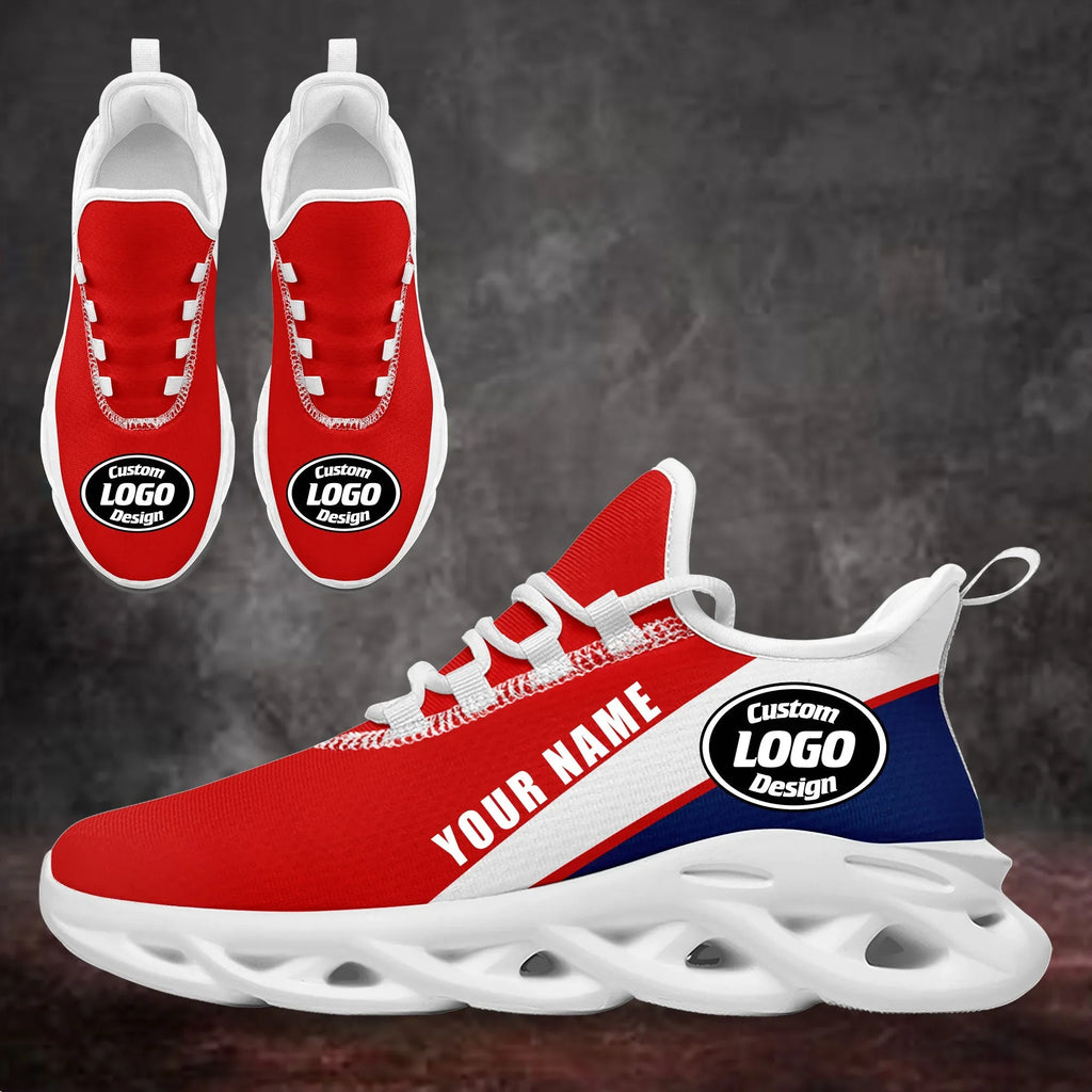 Custom Red Blue Jersey MaxSoul Shoes and Hat Combo Offer Personalized ZH-bd0b007e-e - Coolcustomize