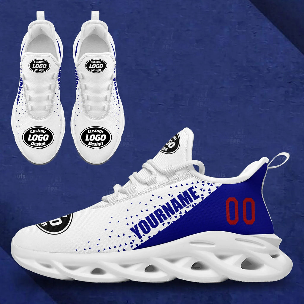 Custom Blue Jersey MaxSoul Shoes and Hat Combo Offer Personalized ZH-D0b008d-a - Coolcustomize