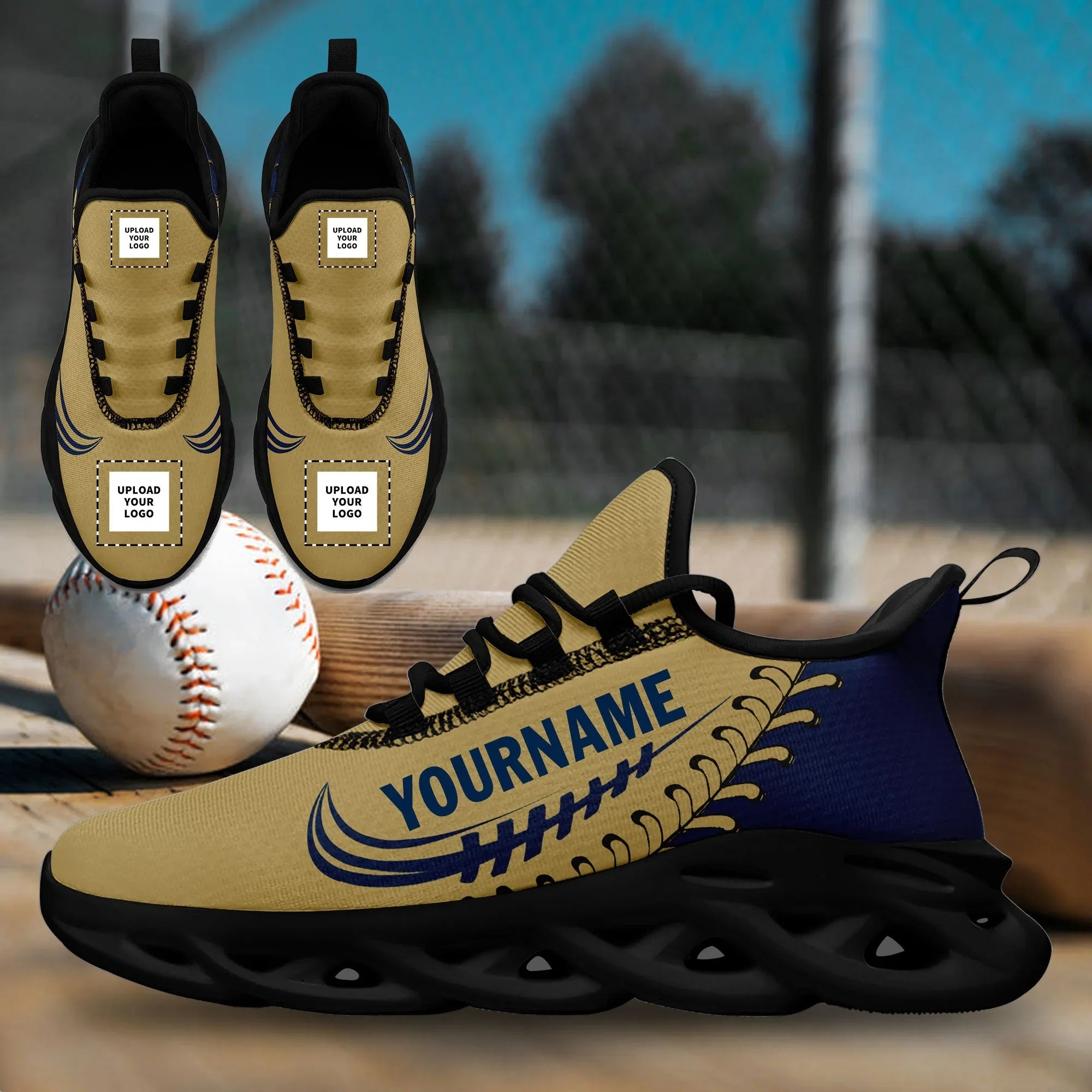 Custom Brown Jersey MaxSoul Shoes and Hat Combo Offer Personalized ZH-bd0b00e0-af - Coolcustomize