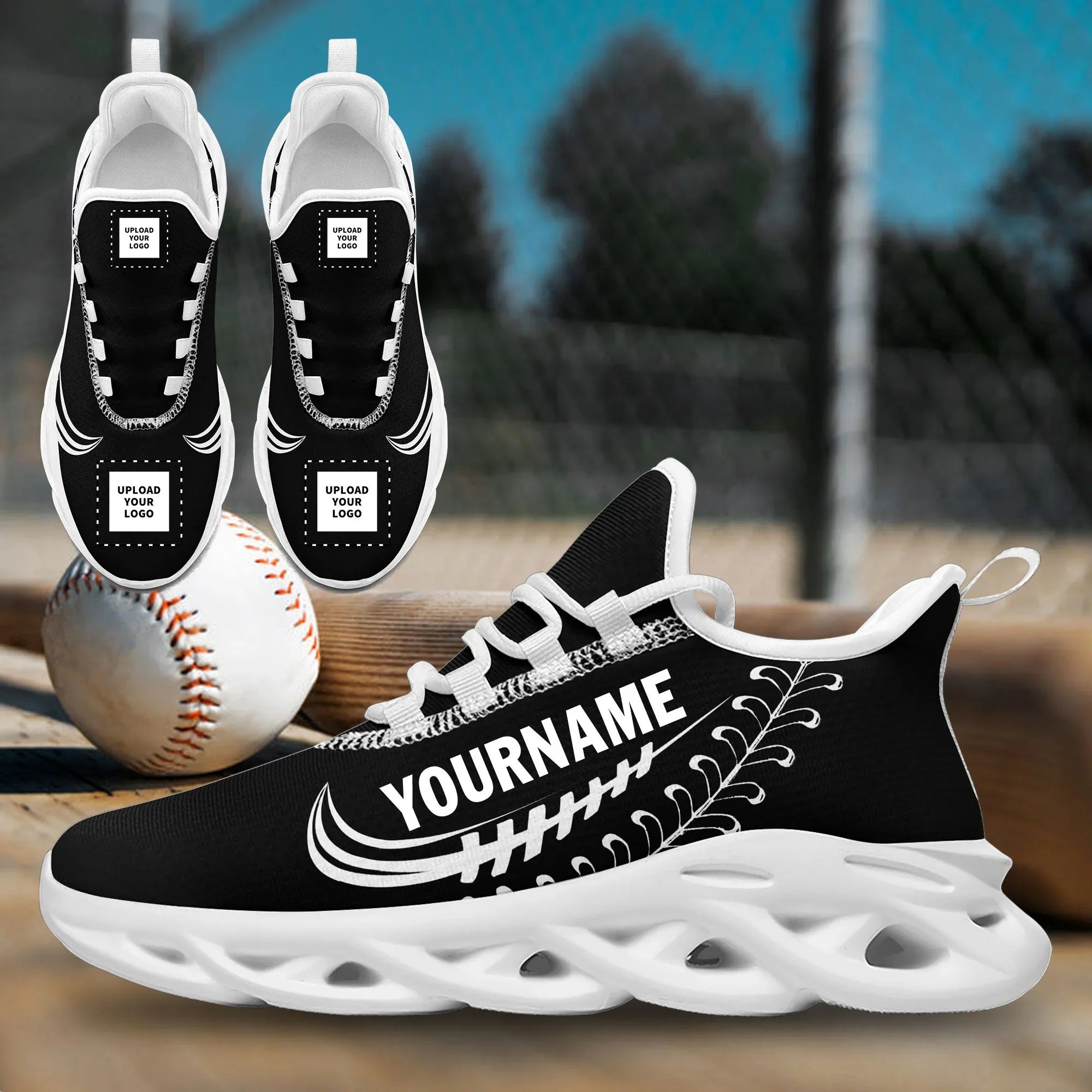 Custom Black Jersey MaxSoul Shoes and Hat Combo Offer Personalized ZH-bd0b00e0-c0 - Coolcustomize