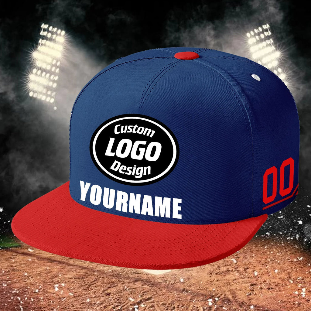 Custom Blue Red Jersey MaxSoul Shoes and Hat Combo Offer Personalized ZH-bd0b007e-f - Coolcustomize