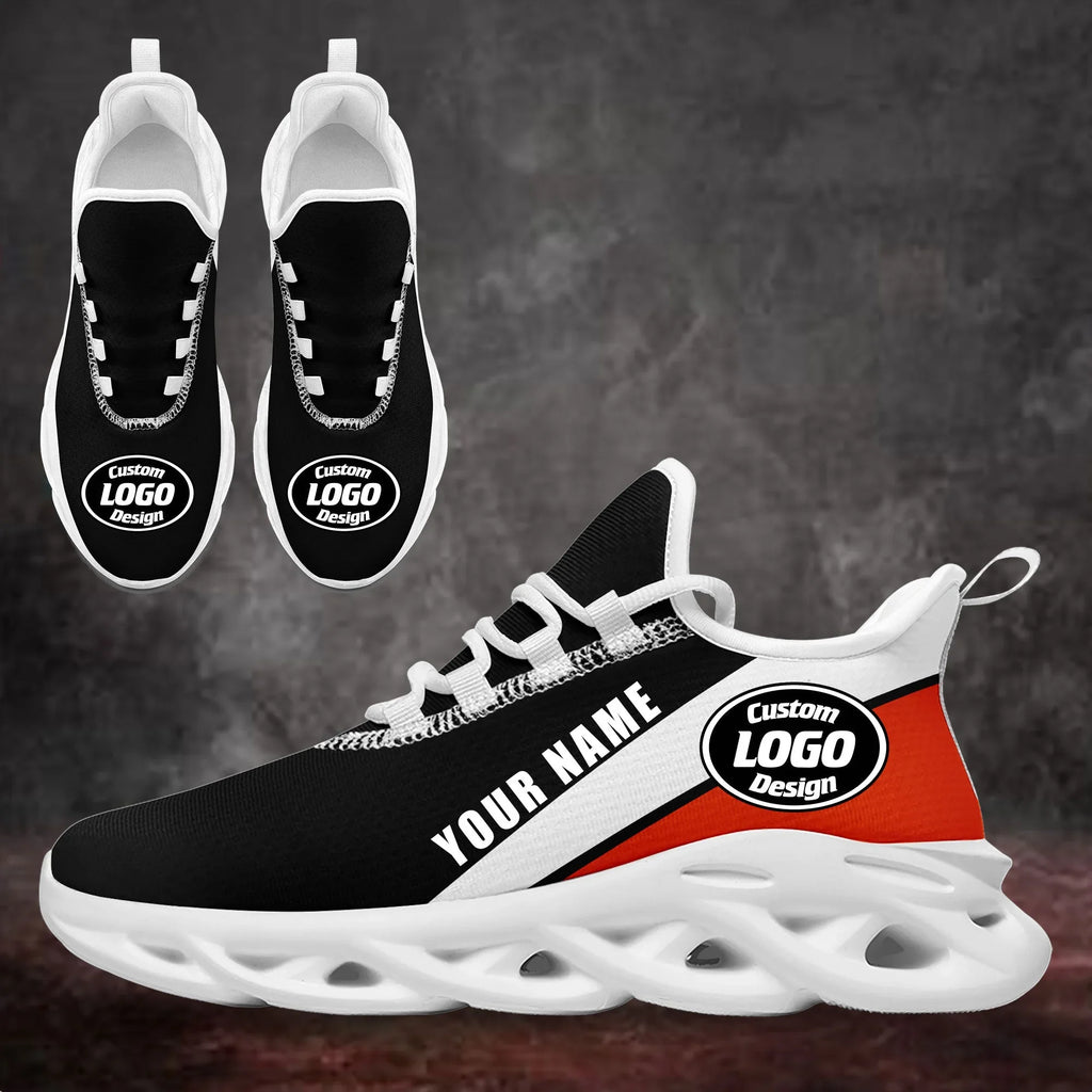 Custom Black Orange Jersey MaxSoul Shoes and Hat Combo Offer Personalized ZH-bd0b007e-a - Coolcustomize