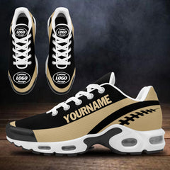 Custom Black Yellow TN Shoes Personalized Sneakers TN-D020077-18