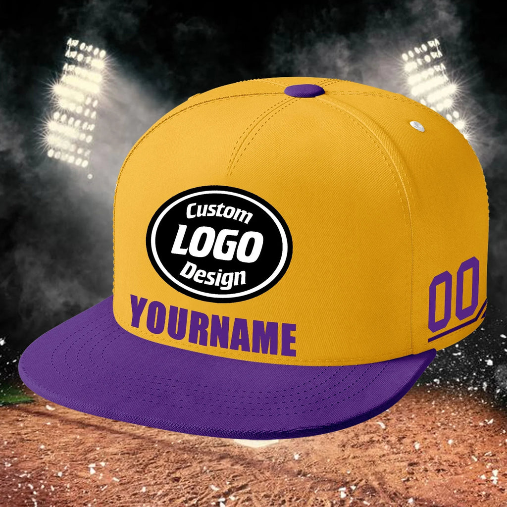 Custom Yellow Purple Jersey MaxSoul Shoes and Hat Combo Offer Personalized ZH-bd0b007e-7 - Coolcustomize