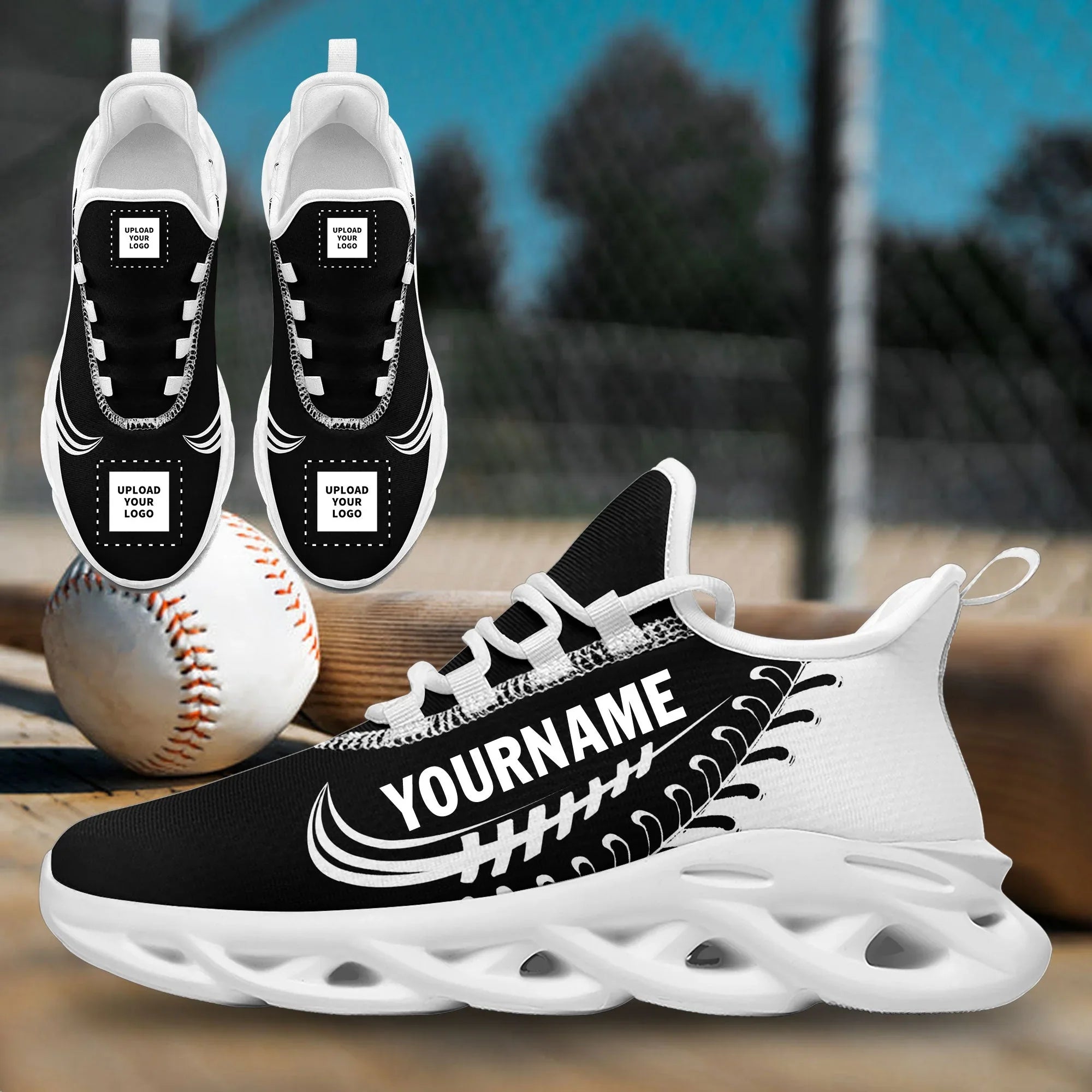 Custom Black Jersey MaxSoul Shoes and Hat Combo Offer Personalized ZH-bd0b00e0-ca - Coolcustomize