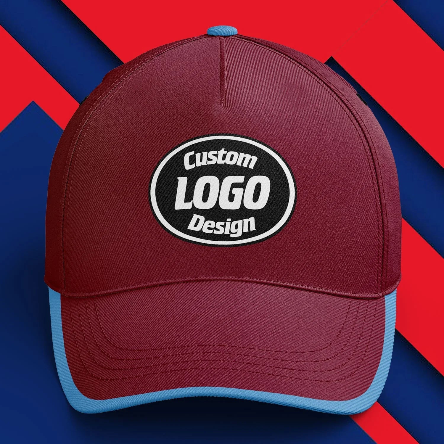 Custom Blue Red Jersey MaxSoul Shoes and Hat Combo Offer Personalized ZH-D0b009c-b - Coolcustomize
