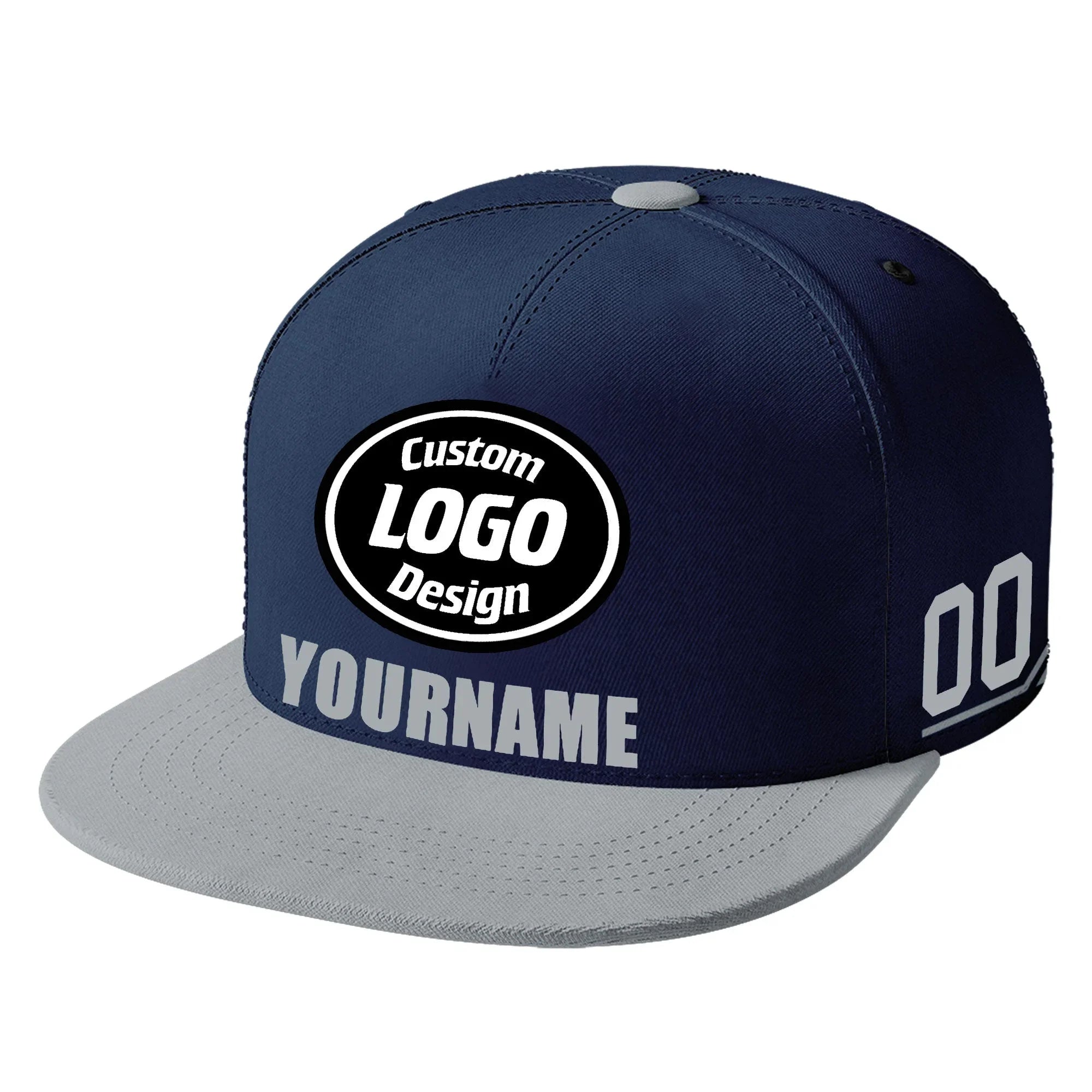Custom Blue Grey Jersey MaxSoul Shoes and Hat Combo Offer Personalized ZH-bd0b007e-ad - Coolcustomize