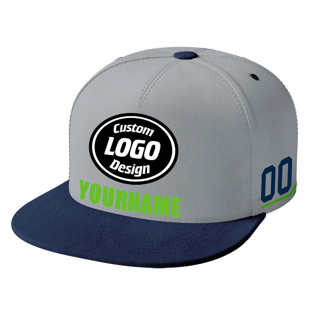 Custom Grey Blue Jersey MaxSoul Shoes and Hat Combo Offer Personalized ZH-bd0b007e-ac - Coolcustomize