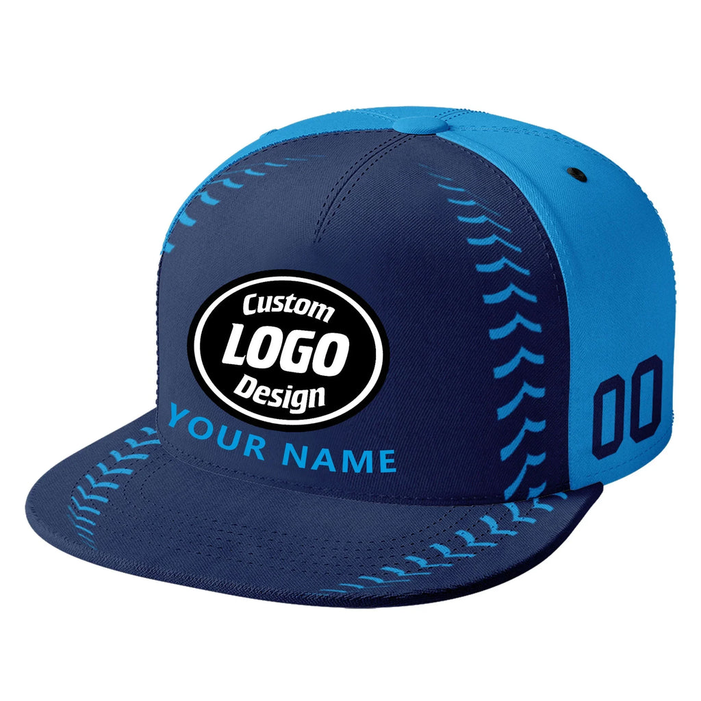 Custom Sport Design Hat Stitched Adjustable Snapback Personalized Baseball Cap PR067B-bd0b00d9-cc - Coolcustomize