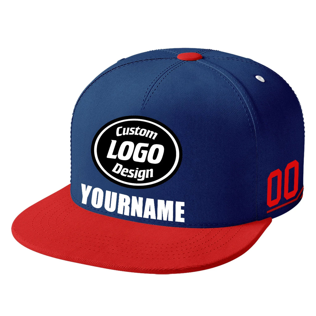 Custom Blue Red Jersey MaxSoul Shoes and Hat Combo Offer Personalized ZH-bd0b007e-f - Coolcustomize