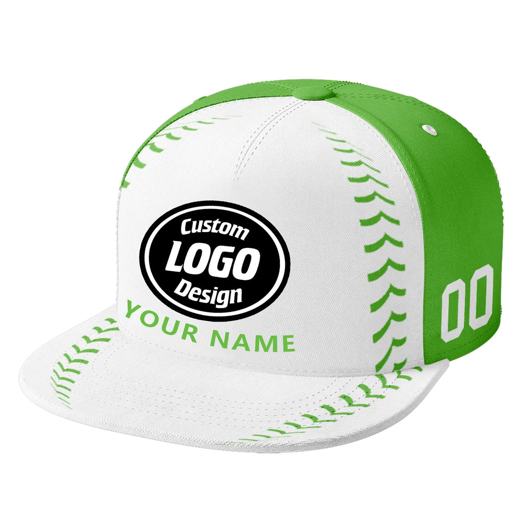 Custom Sport Design Hat Stitched Adjustable Snapback Personalized Baseball Cap PR067B-bd0b00d9-be - Coolcustomize