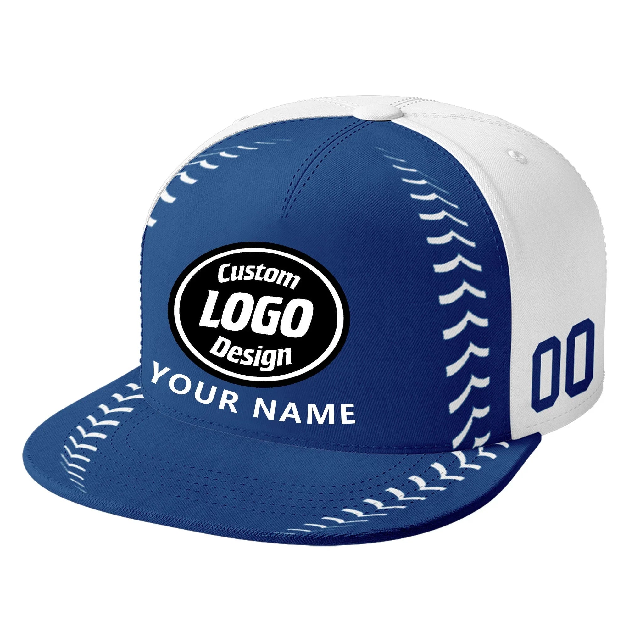 Custom Sport Design Hat Stitched Adjustable Snapback Personalized Baseball Cap PR067B-bd0b00d9-ab - Coolcustomize