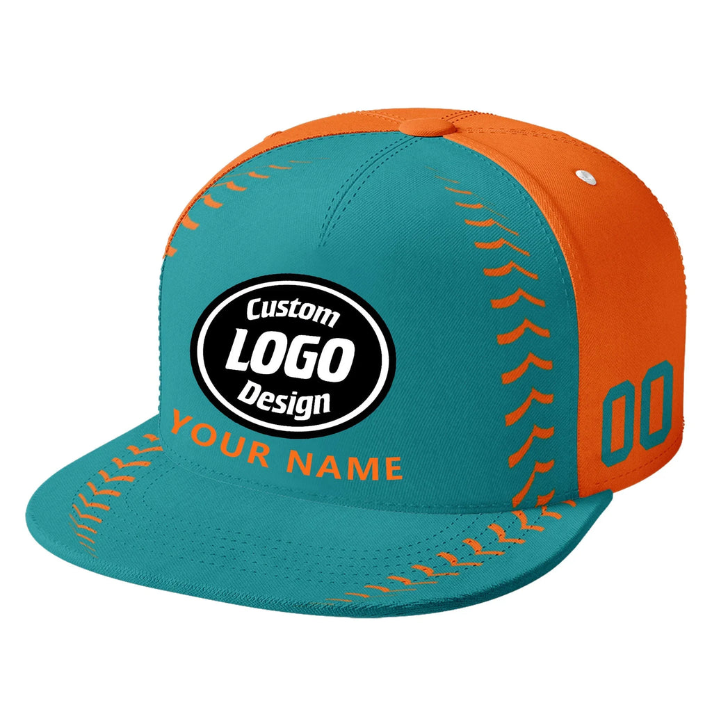 Custom Sport Design Hat Stitched Adjustable Snapback Personalized Baseball Cap PR067B-bd0b00d9-e - Coolcustomize