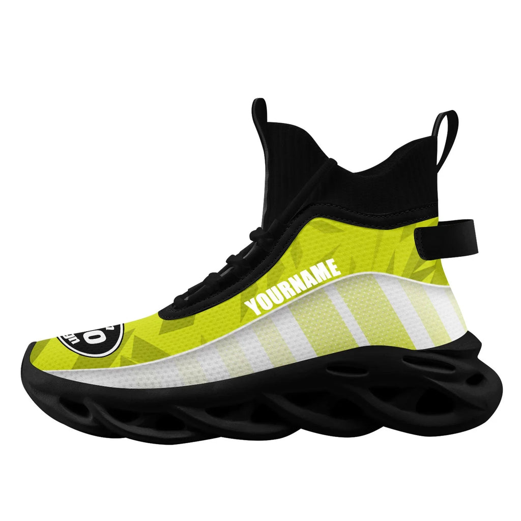 Custom Green White Jersey MaxSoul Shoes and Hat Combo Offer Personalized Combo ZH-D020234-8 - Coolcustomize