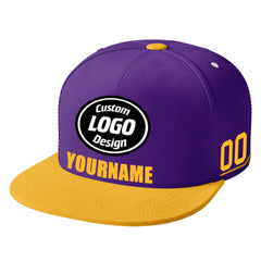 Custom Sport Design Hat Stitched Adjustable Snapback Personalized Baseball Cap PR067B-bd0b007a-8