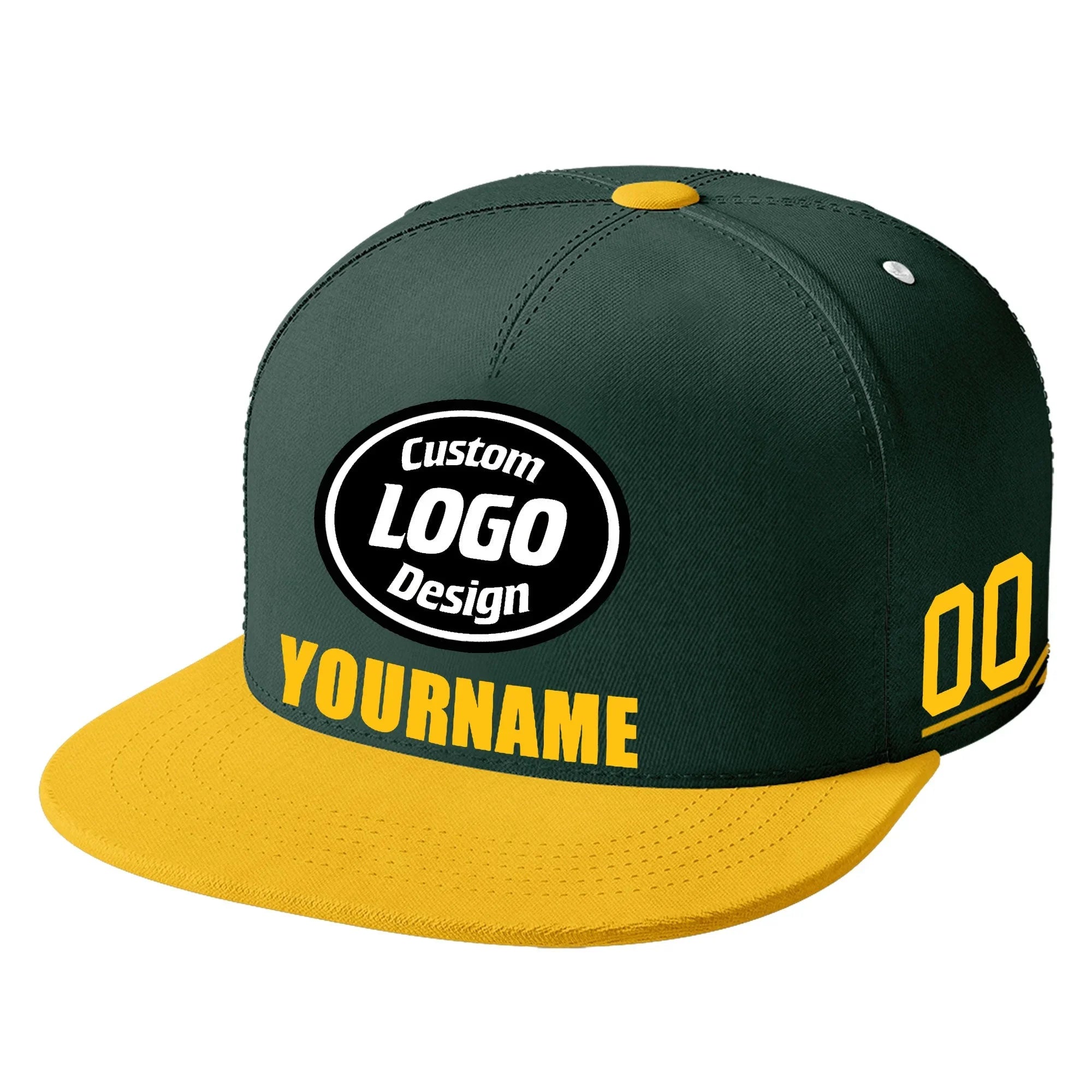Custom Green Yellow Jersey MaxSoul Shoes and Hat Combo Offer Personalized ZH-bd0b007e-ab - Coolcustomize