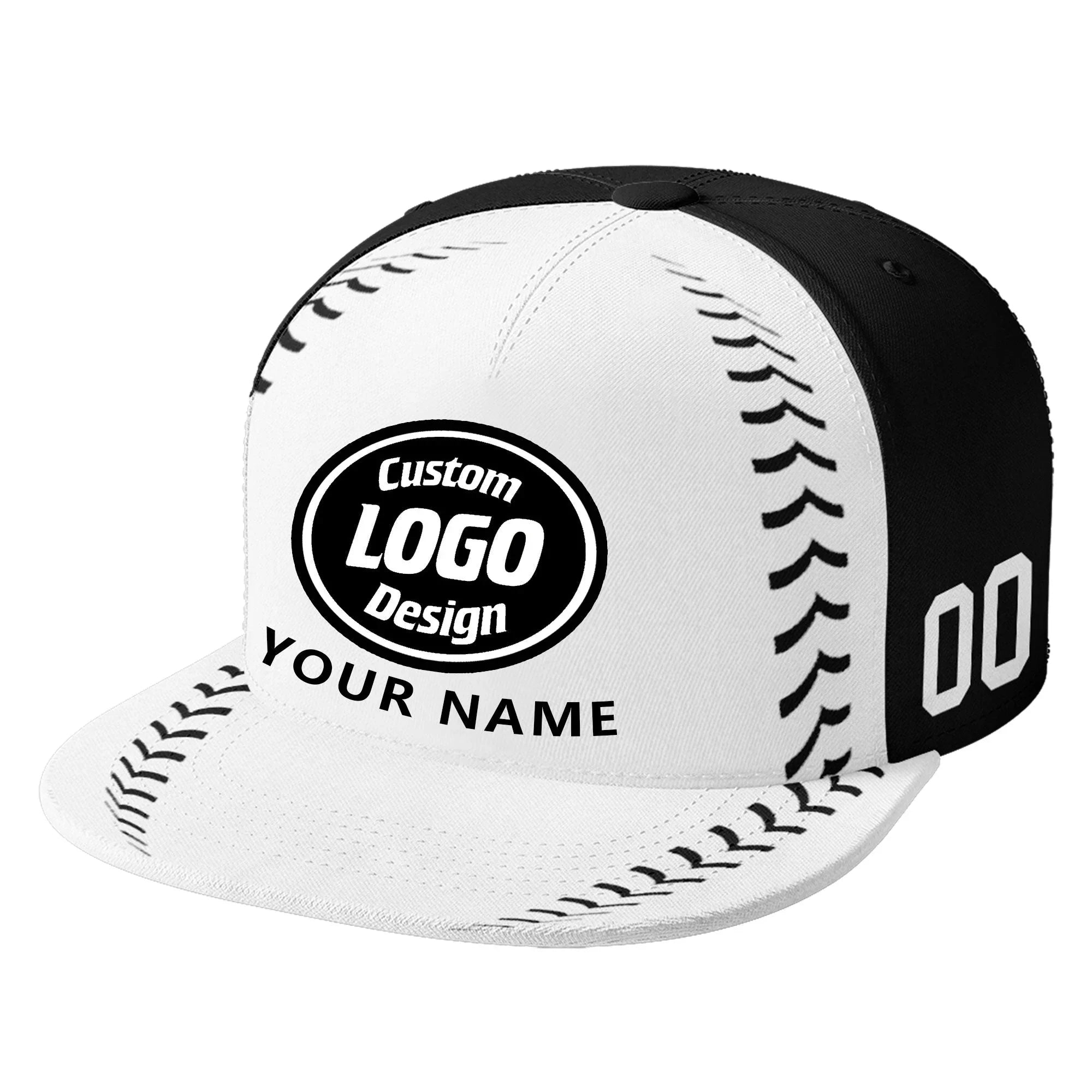 Custom Sport Design Hat Stitched Adjustable Snapback Personalized Baseball Cap PR067B-bd0b00d9-ca - Coolcustomize