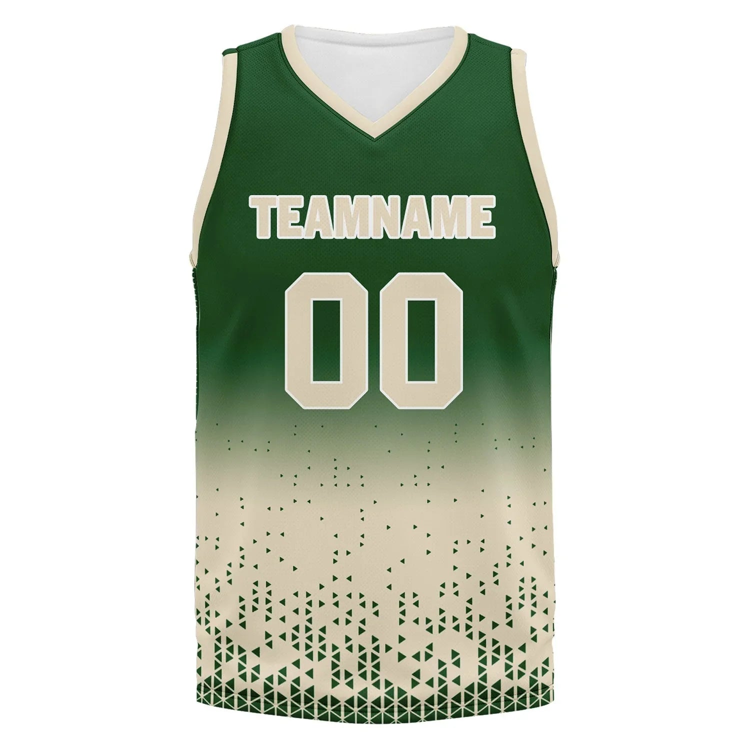 Custom Green Yellow Fade Fashion Sports Uniform Basketball Jersey BBJ01-D020102-7 - Coolcustomize
