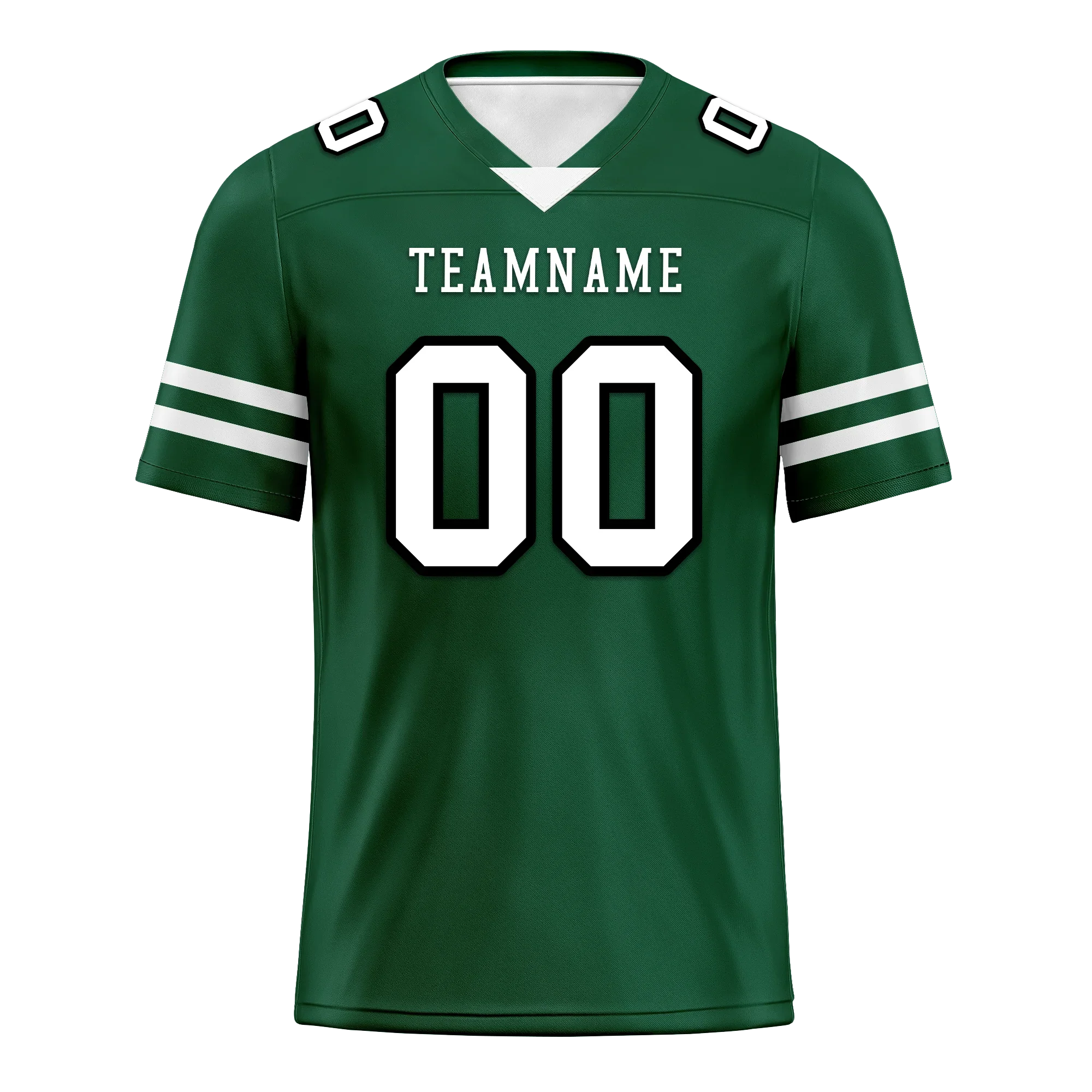 Custom Green Classic Style Personalized Authentic Football Jersey FBJ02-bd0a70a9 - Coolcustomize