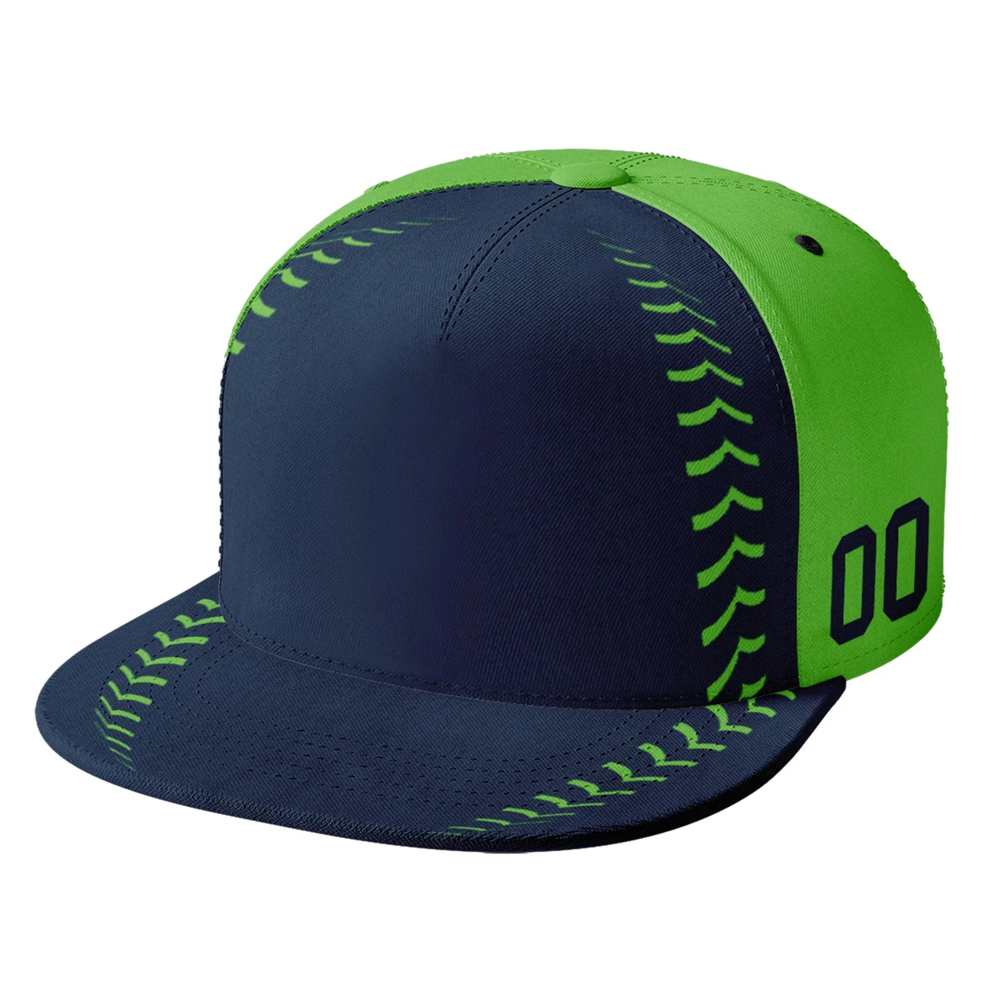 Custom Sport Design Hat Stitched Adjustable Snapback Personalized Baseball Cap PR067B-bd0b00d9-ae - Coolcustomize