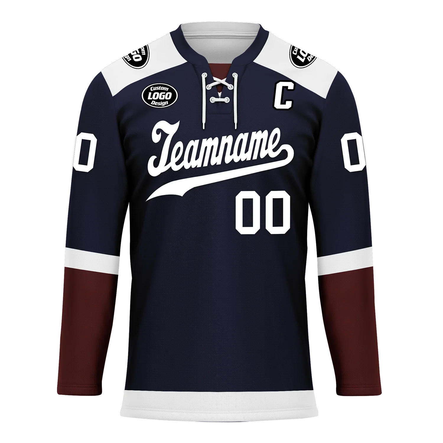 Custom Blue Personalized Hockey Jersey HCKJ01-D0a70eb - Coolcustomize