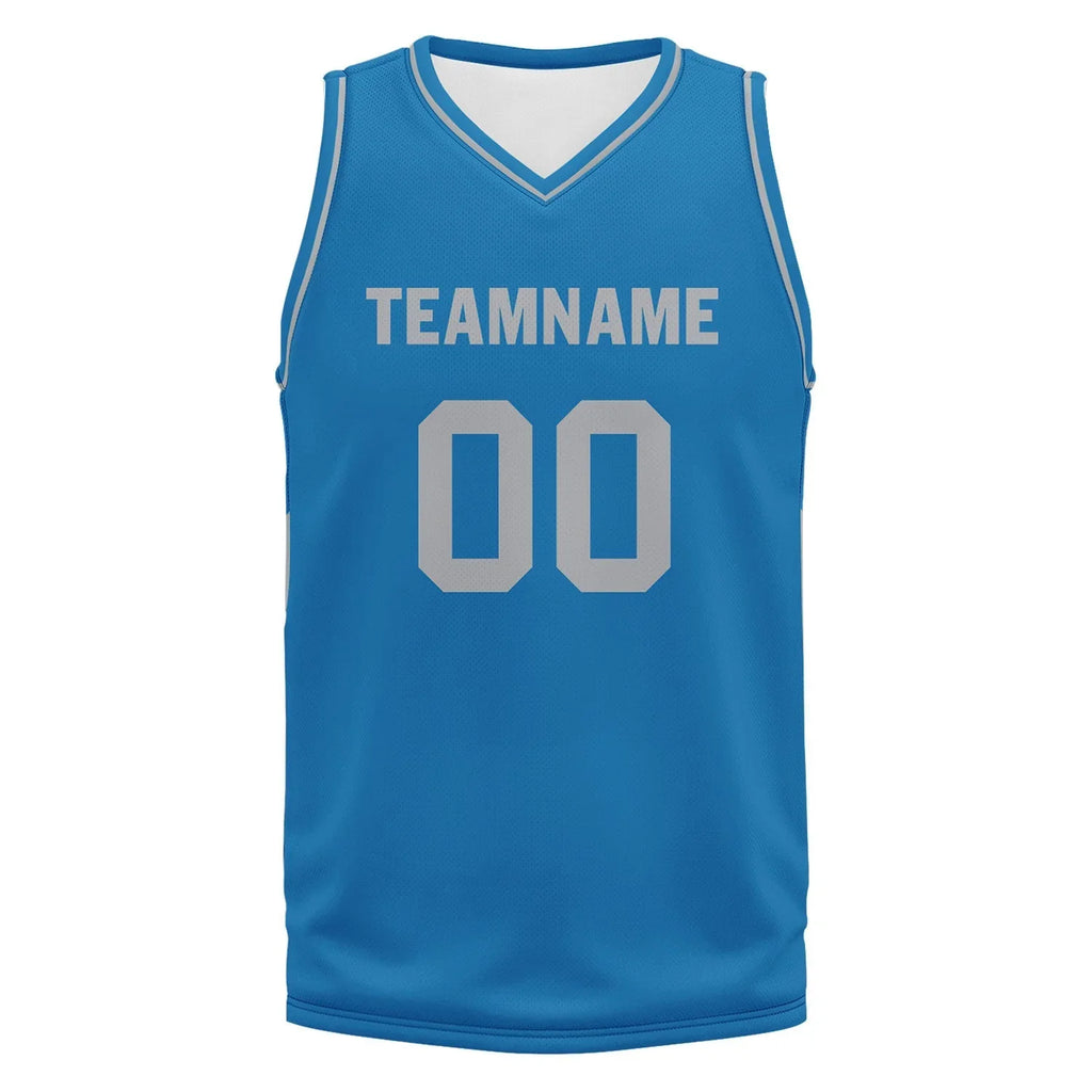 Custom Blue Classic Style Sports Uniform Basketball Jersey BBJ01-D020105-11 - Coolcustomize