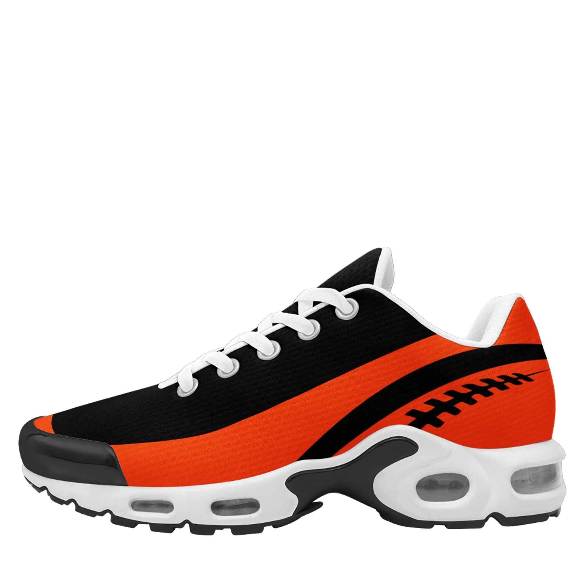 Custom Black Orange TN Shoes Personalized Sneakers TN-D020077-8 - Coolcustomize