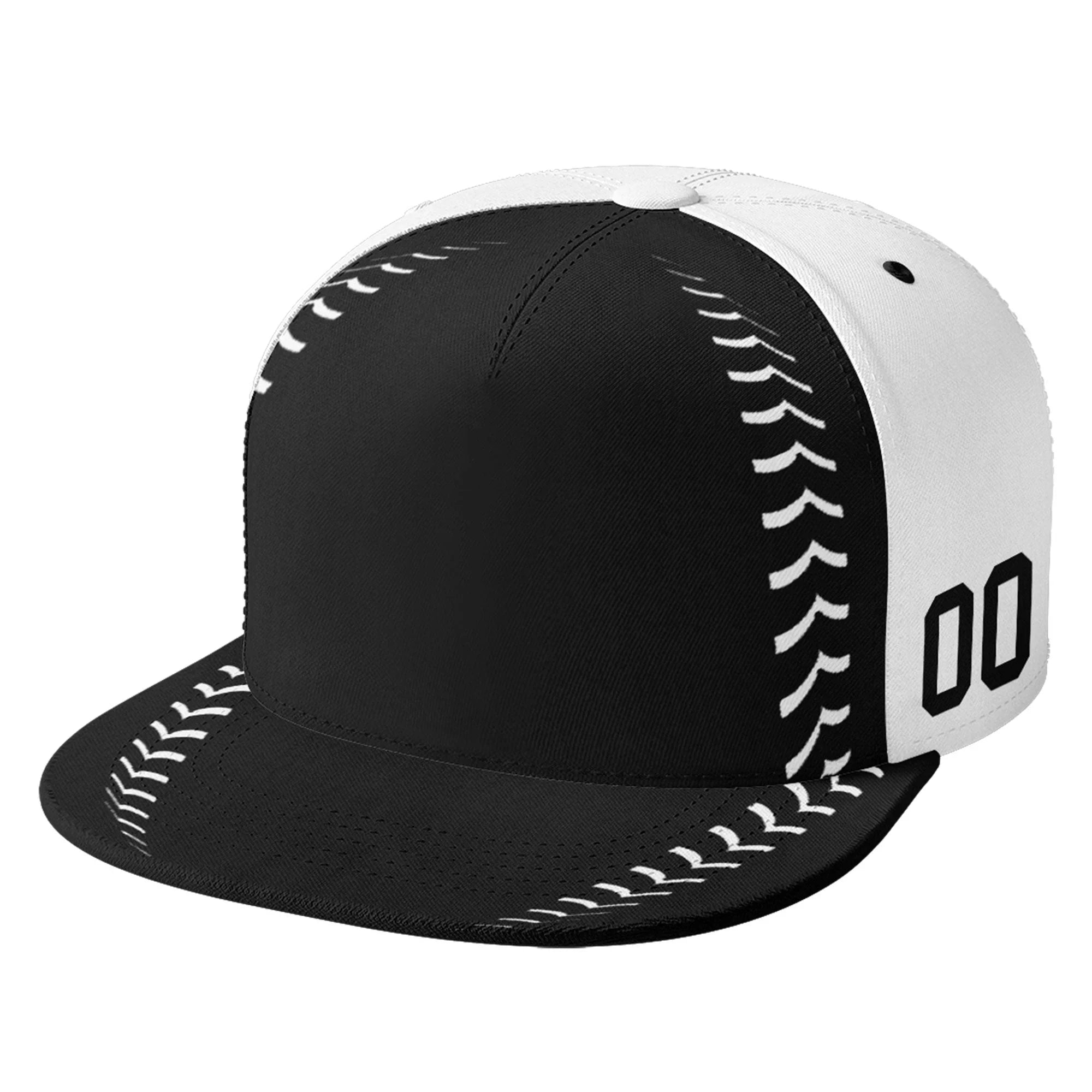 Custom Sport Design Hat Stitched Adjustable Snapback Personalized Baseball Cap PR067B-bd0b00d9-bf - Coolcustomize