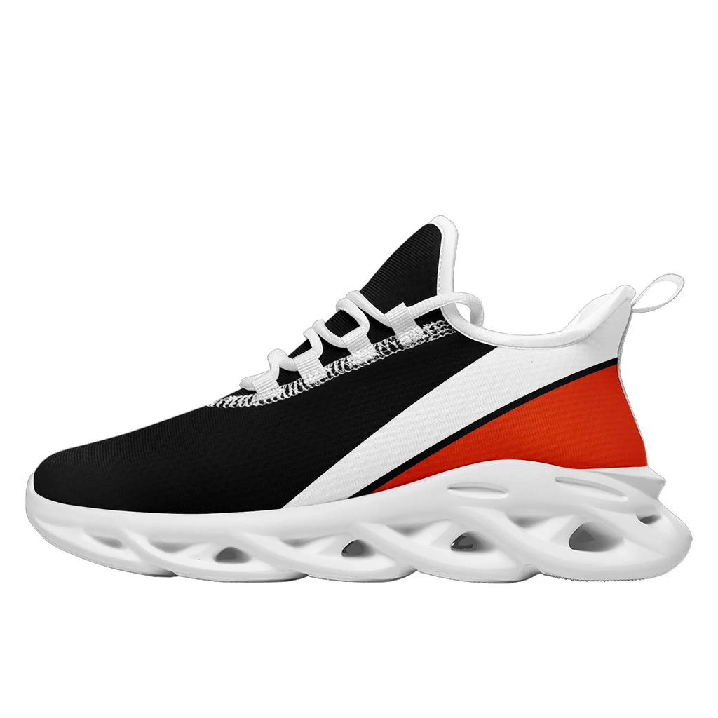 Custom Black Orange Jersey MaxSoul Shoes and Hat Combo Offer Personalized ZH-bd0b007e-a - Coolcustomize