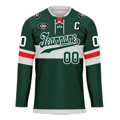 Custom Green Personalized Hockey Jersey HCKJ01-D0a70b9