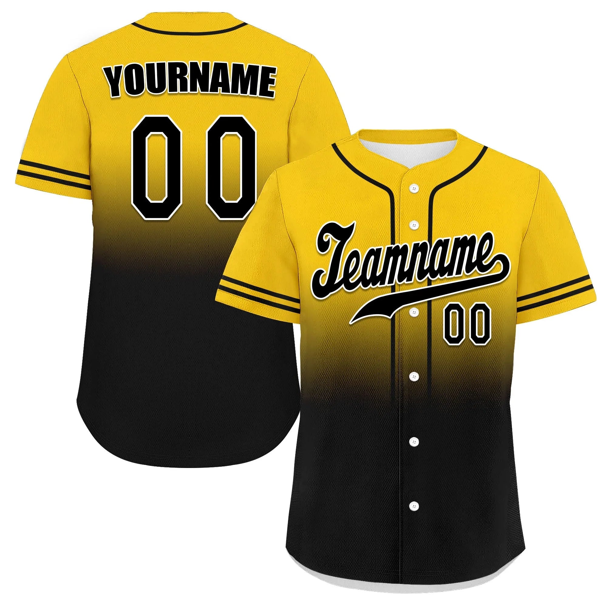 Custom Yellow Black Jersey MaxSoul Shoes and Hat Combo Offer Personalized ZH-bd0b007e-c - Coolcustomize