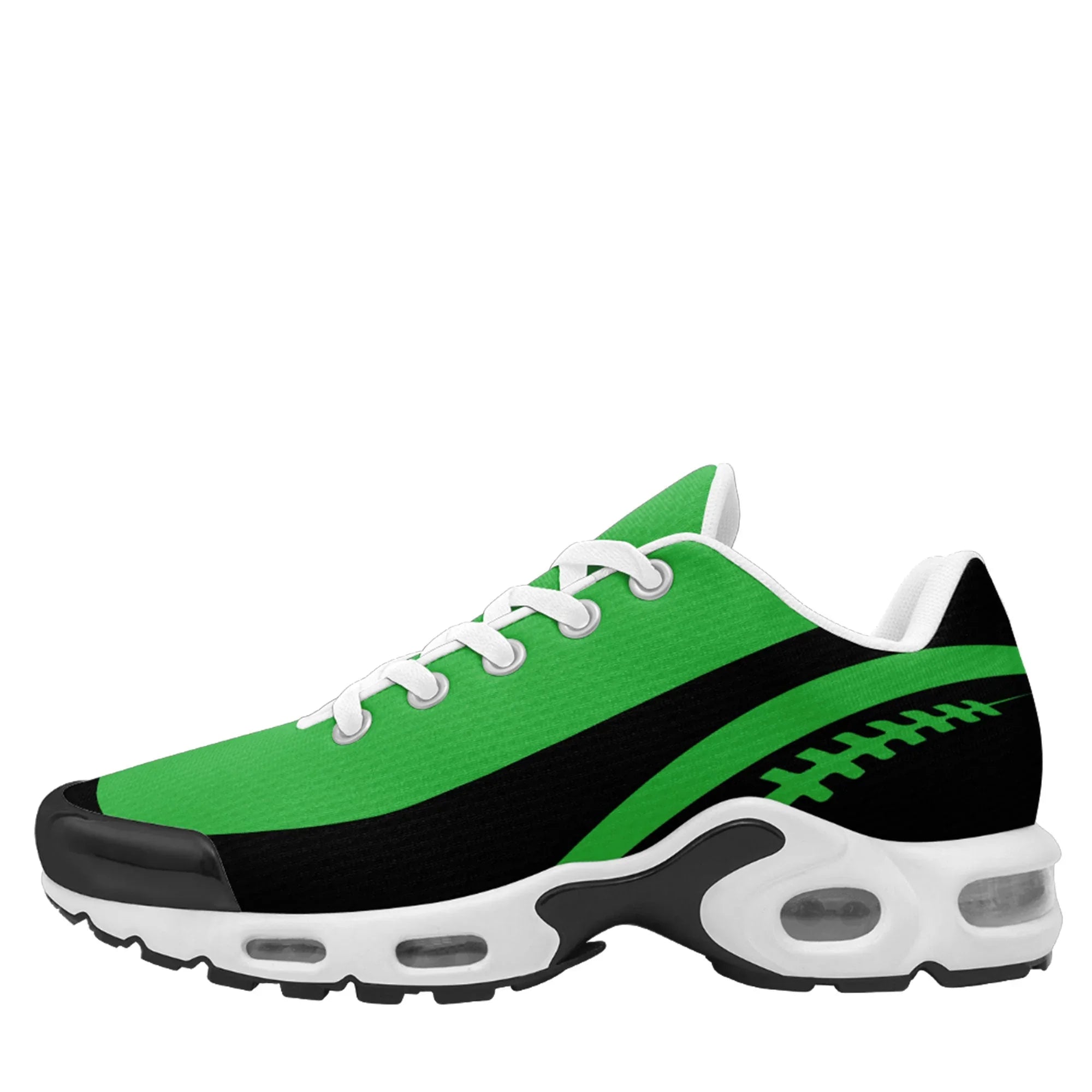 Custom Green Black TN Shoes Personalized Sneakers TN-D020077-1 - Coolcustomize