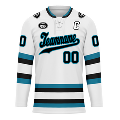 Custom White Personalized Hockey Jersey HCKJ01-D0a70c9