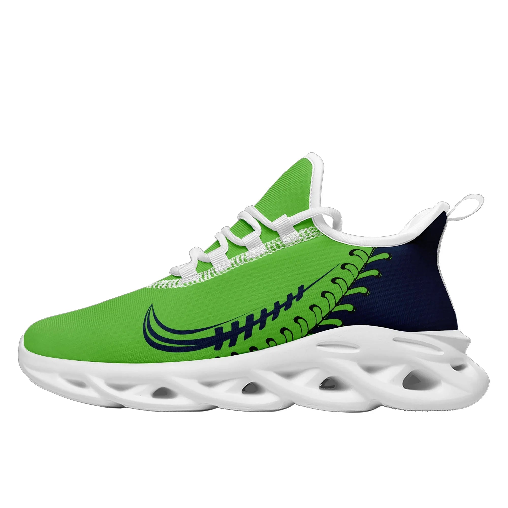 Custom Green Jersey MaxSoul Shoes and Hat Combo Offer Personalized ZH-bd0b00e0-ae - Coolcustomize