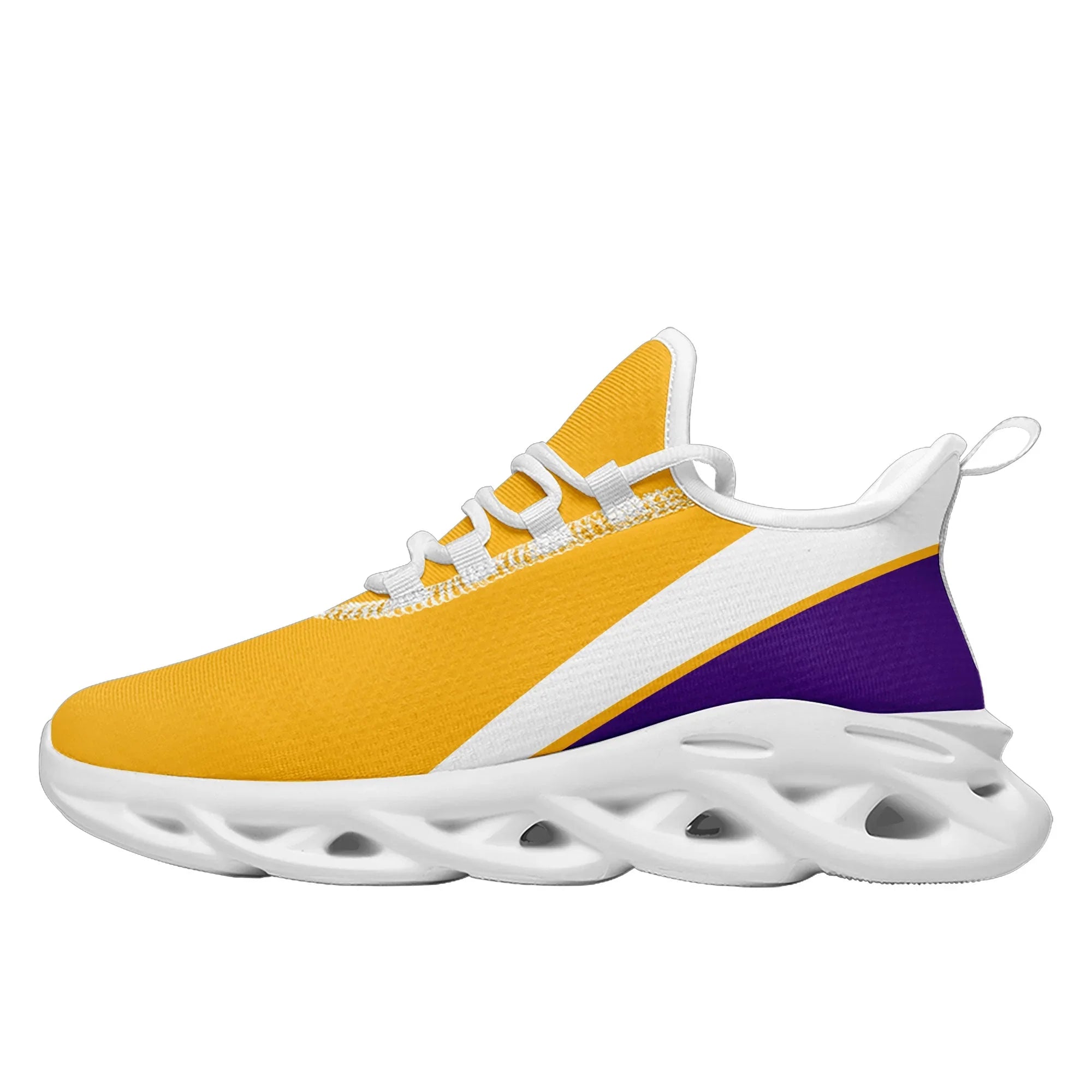 Custom Yellow Purple Jersey MaxSoul Shoes and Hat Combo Offer Personalized ZH-bd0b007e-7 - Coolcustomize