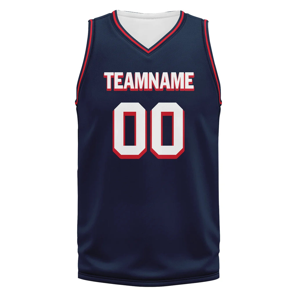 Custom Deep Blue Classic Style Sports Uniform Basketball Jersey BBJ01-bd0a70ba - Coolcustomize