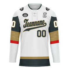 Custom White Personalized Hockey Jersey HCKJ01-D0a70df