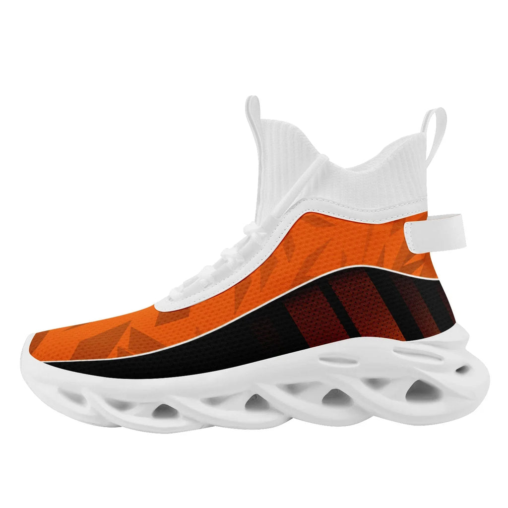 Custom Black Orange Jersey MaxSoul Shoes and Hat Combo Offer Personalized Combo ZH-D020234-3 - Coolcustomize