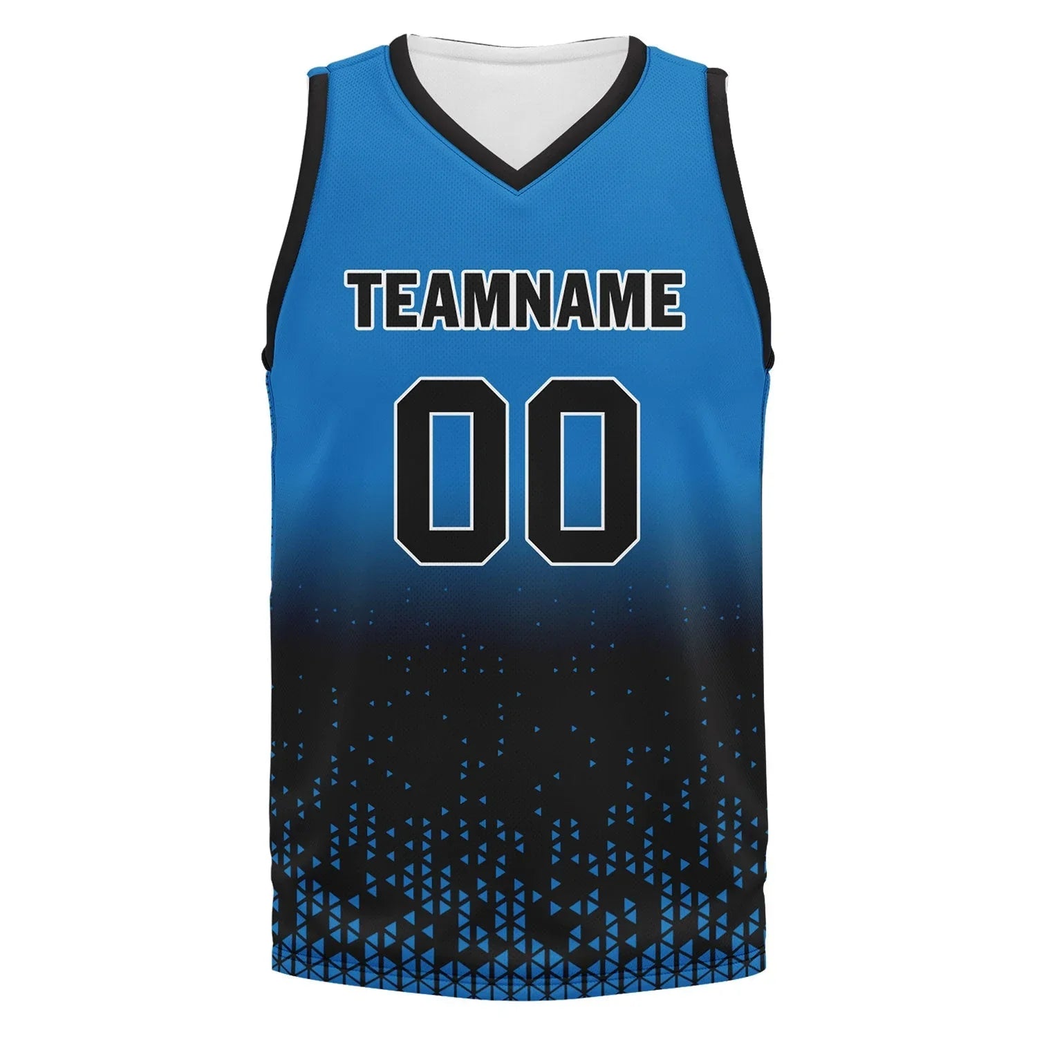 Custom Blue Black Fade Fashion Sports Uniform Basketball Jersey BBJ01-D020102-11 - Coolcustomize
