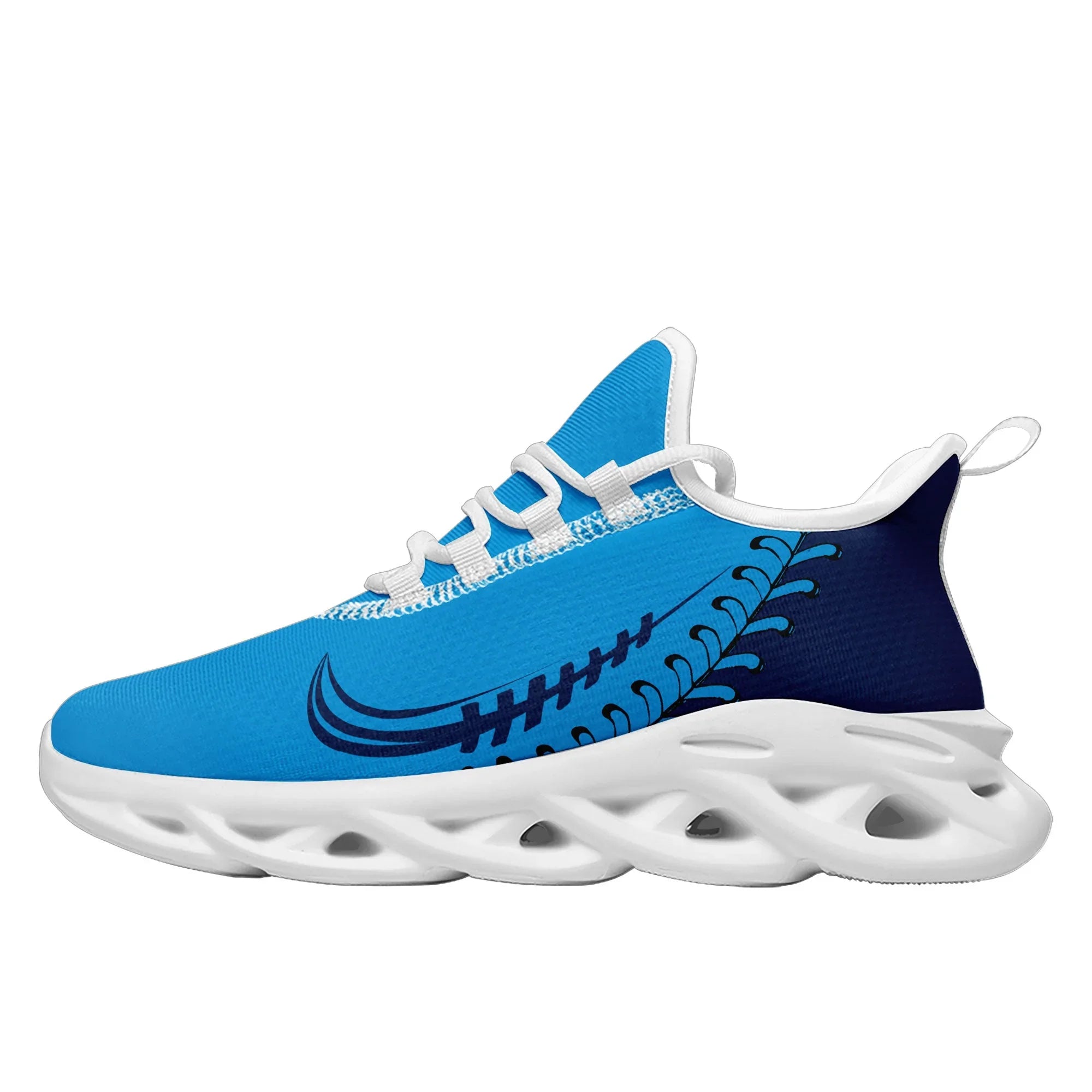 Custom Blue Jersey MaxSoul Shoes and Hat Combo Offer Personalized ZH-bd0b00e0-cc - Coolcustomize