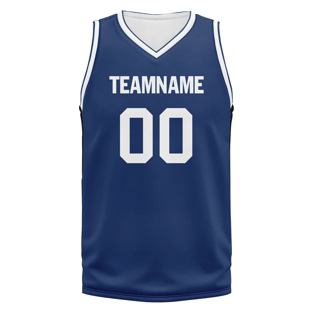 Custom Deep Blue Classic Style Sports Uniform Basketball Jersey BBJ01-bd0a70ec - Coolcustomize
