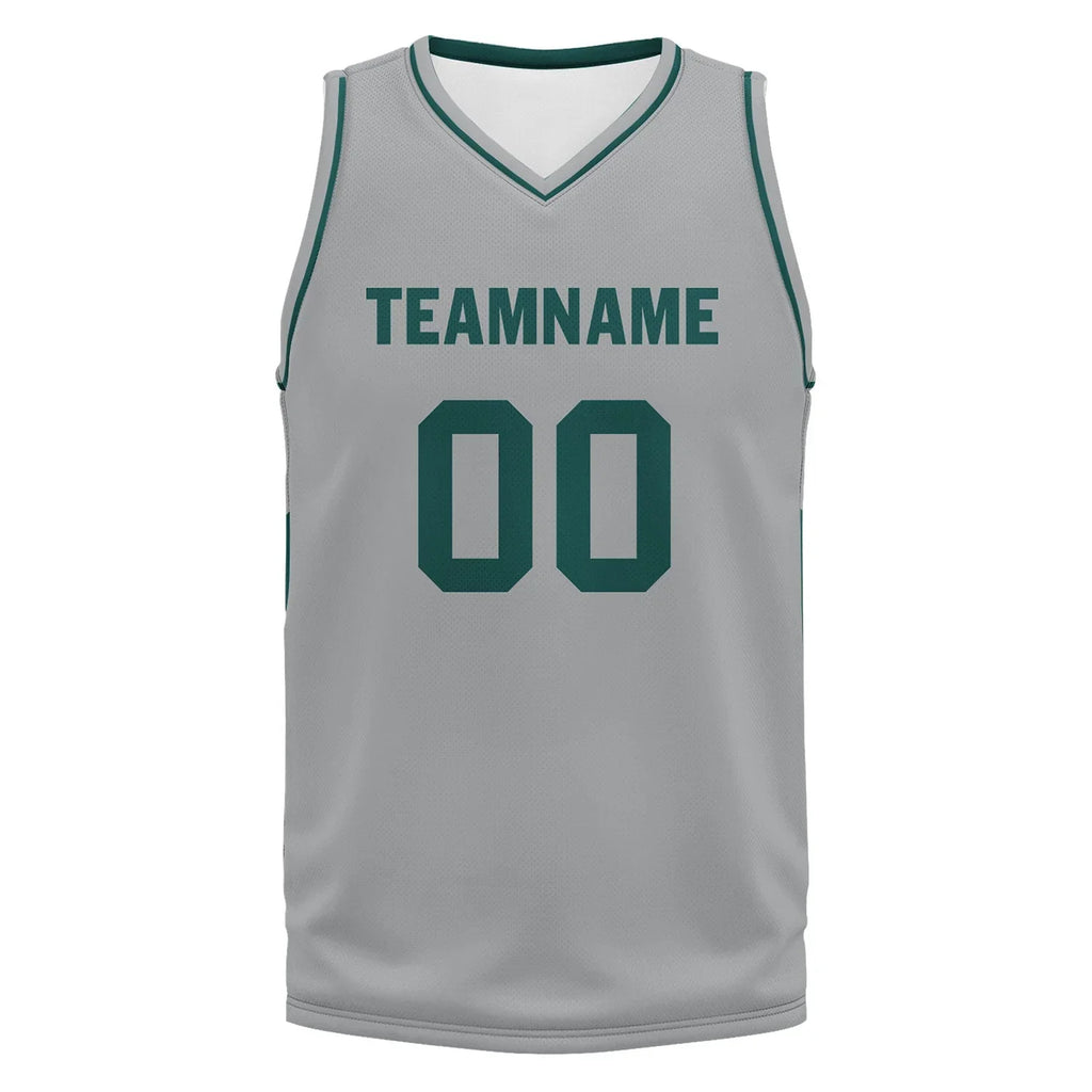 Custom Gray Classic Style Sports Uniform Basketball Jersey BBJ01-D020105-20 - Coolcustomize