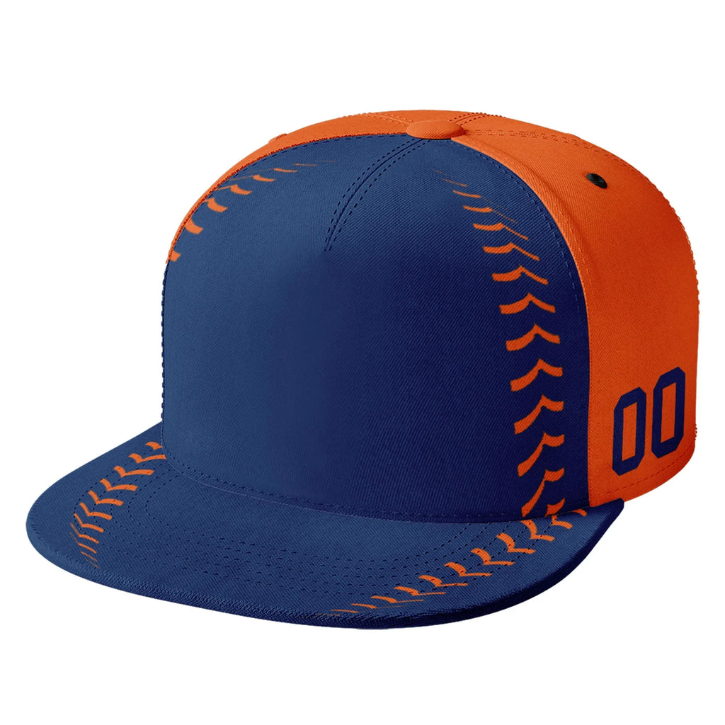 Custom Sport Design Hat Stitched Adjustable Snapback Personalized Baseball Cap PR067B-bd0b00d9-a - Coolcustomize