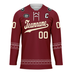 Custom Red Personalized Hockey Jersey HCKJ01-D0a70fd