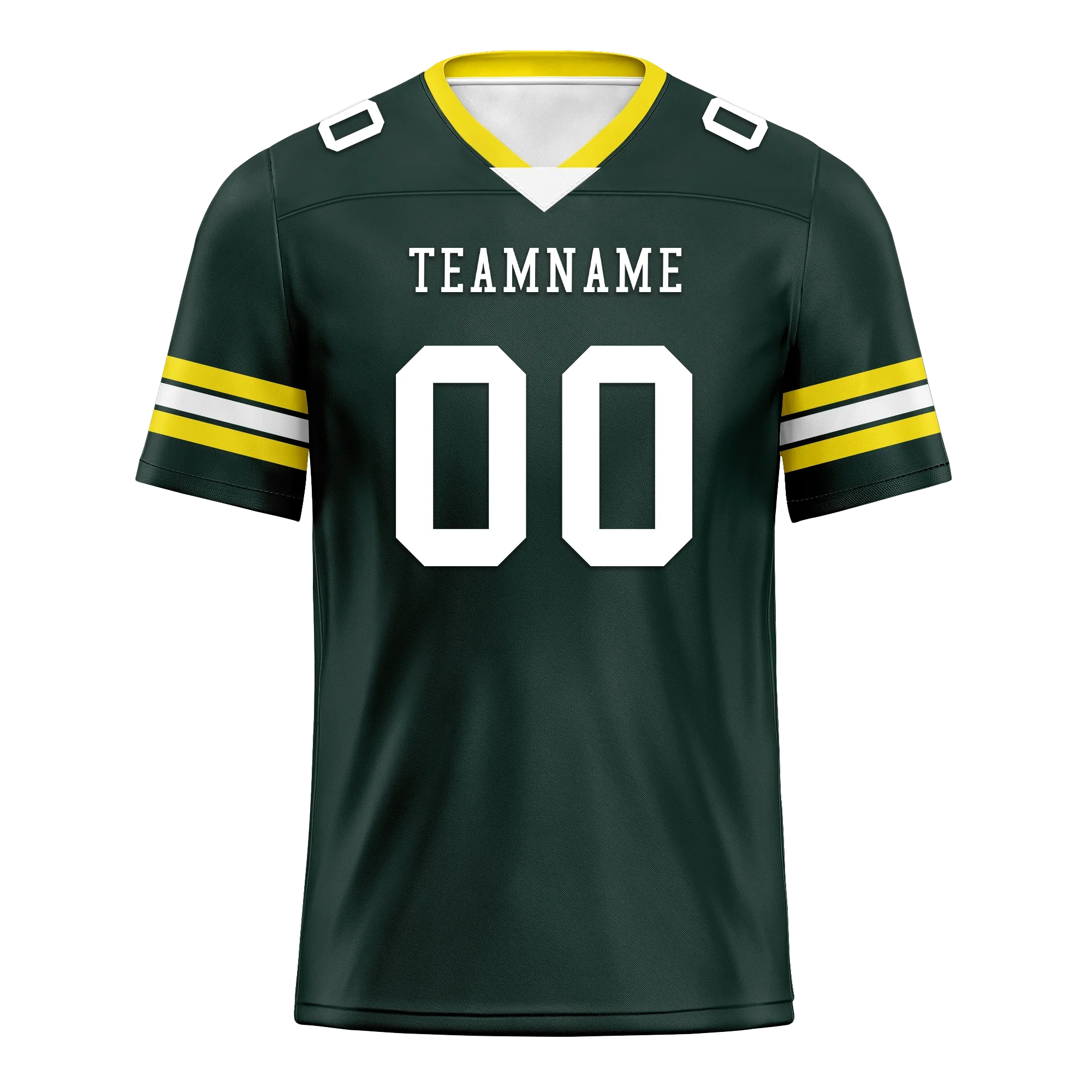 Custom Green Classic Style Personalized Authentic Football Jersey FBJ02-bd0a7007 - Coolcustomize