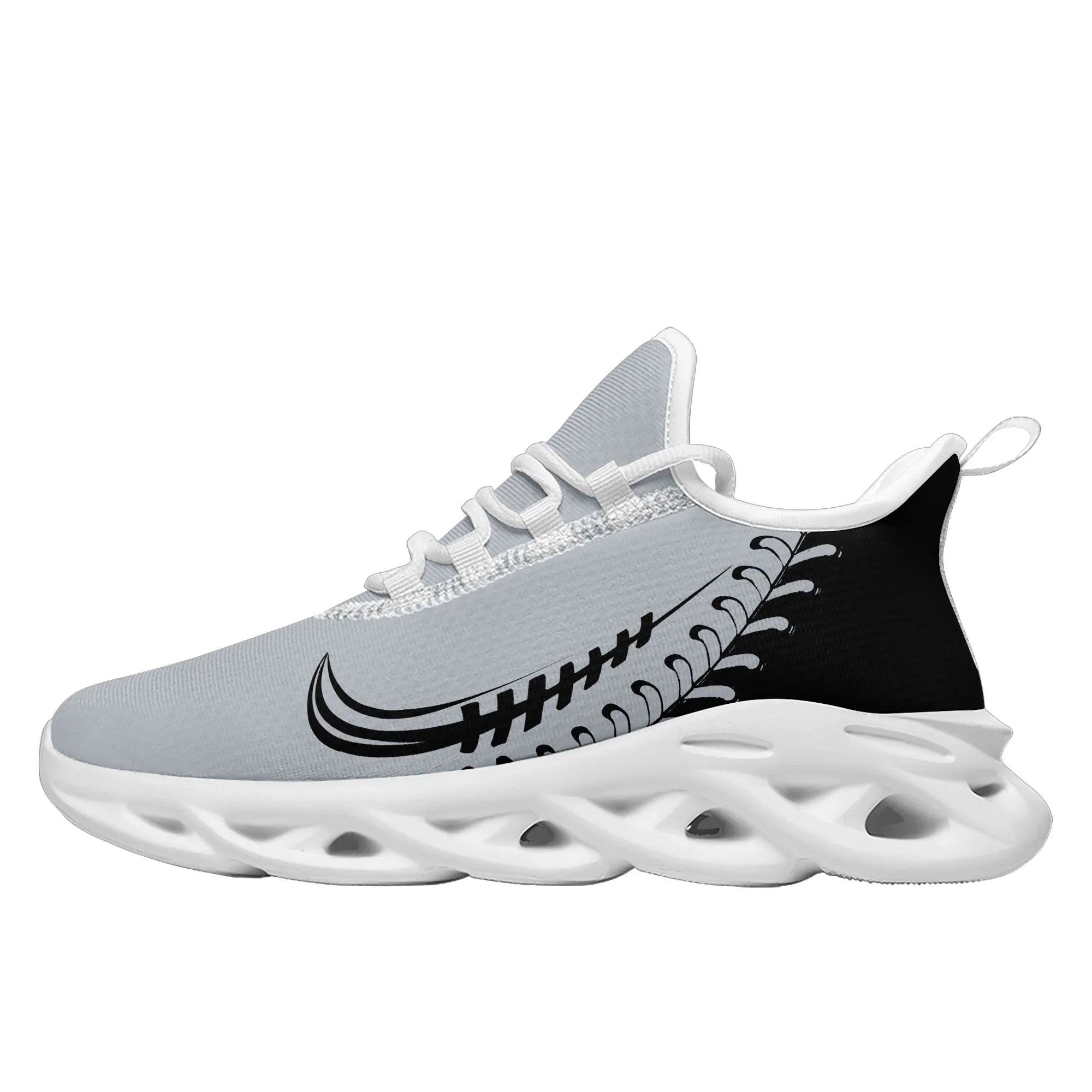 Custom Grey Jersey MaxSoul Shoes and Hat Combo Offer Personalized ZH-bd0b00e0-d - Coolcustomize