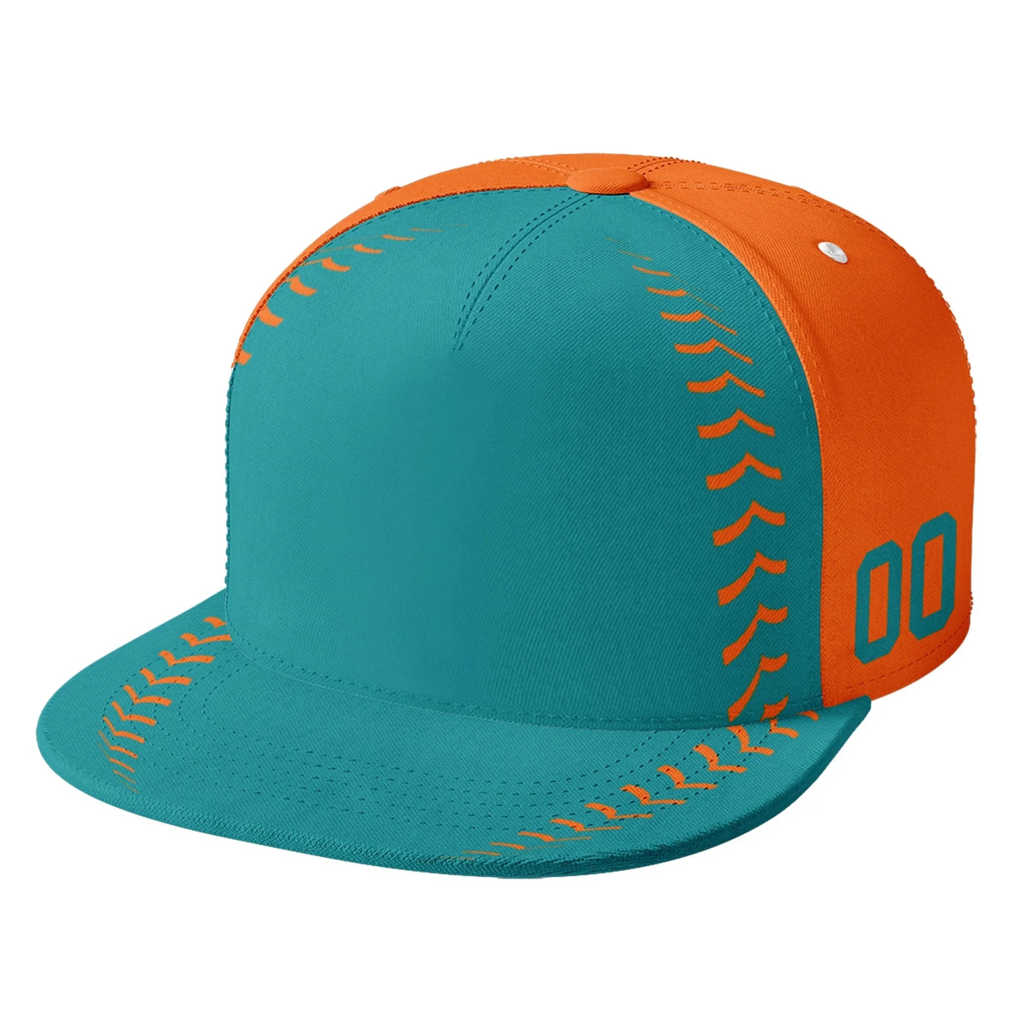 Custom Sport Design Hat Stitched Adjustable Snapback Personalized Baseball Cap PR067B-bd0b00d9-e - Coolcustomize