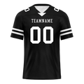 Custom Black Classic Style Personalized Authentic Football Jersey FBJ02-bd0a70bc - Coolcustomize