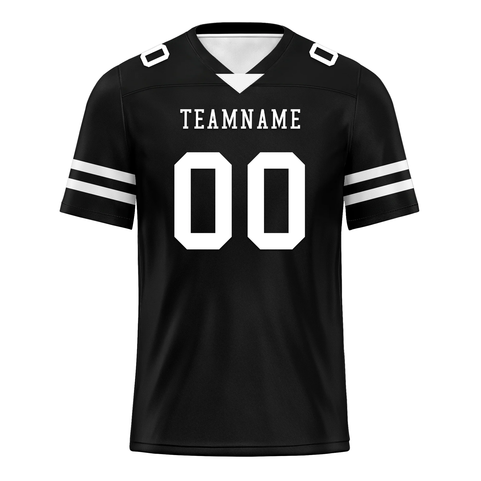 Custom Black Classic Style Personalized Authentic Football Jersey FBJ02-bd0a70bc - Coolcustomize